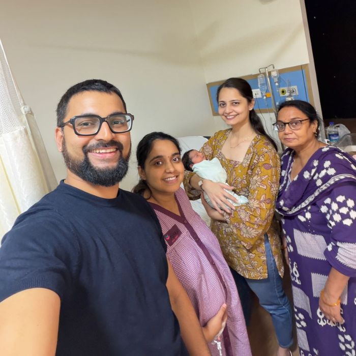 Dr. Aditi Trivedi regularly visits to see how her patients are doing and their recovery